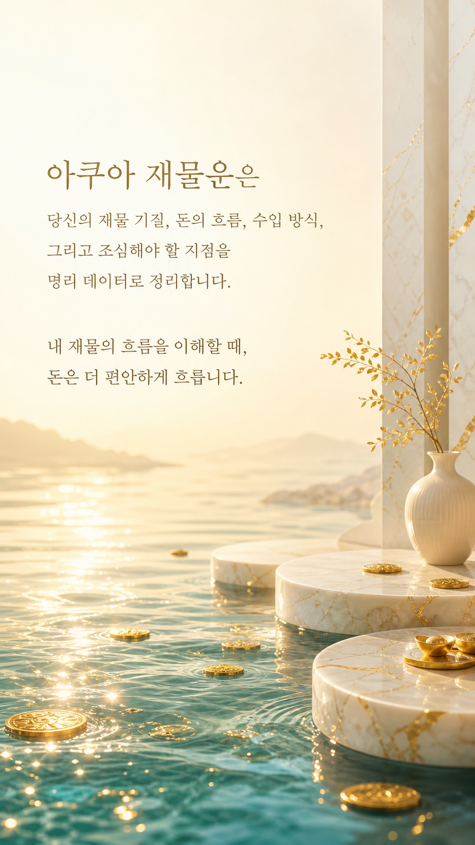 아쿠아 재물운 스토리 3